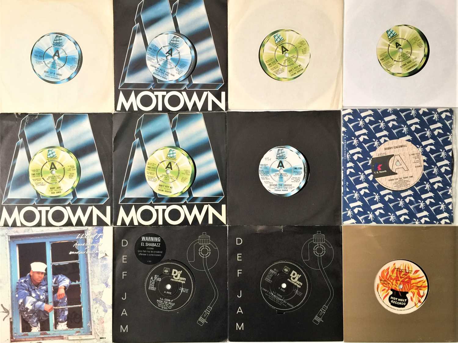 Lot 92 - MOTOWN / SOUL / HIP HOP - 7" PACK