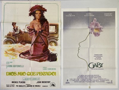 Lot 316 - CINEMA POSTERS - SPANISH LANGUAGE.