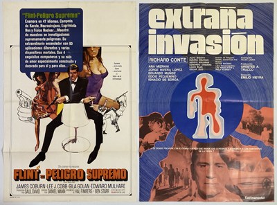 Lot 316 - CINEMA POSTERS - SPANISH LANGUAGE.