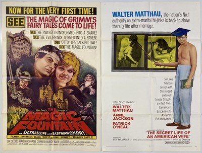 Lot 328 - CINEMA POSTERS - US ONE SHEET - 1960S TITLES.