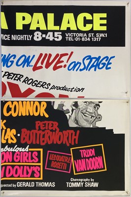 Lot 339 - CARRY ON LONDON - THEATRE POSTERS INC 8 SHEETS.