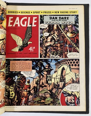Lot 90 - THE EAGLE - RUN OF DAN DARE COMICS IN EXCELLENT CONDITION.