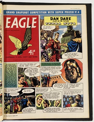 Lot 90 - THE EAGLE - RUN OF DAN DARE COMICS IN EXCELLENT CONDITION.