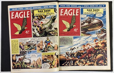 Lot 90 - THE EAGLE - RUN OF DAN DARE COMICS IN EXCELLENT CONDITION.