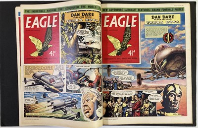 Lot 90 - THE EAGLE - RUN OF DAN DARE COMICS IN EXCELLENT CONDITION.