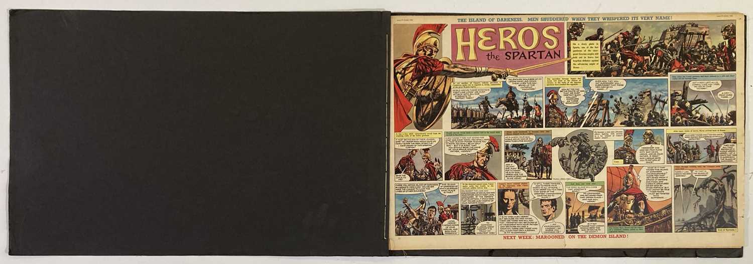 Lot 153 - HEROS OF THE SPARTAN COMIC STRIPS.