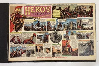 Lot 153 - HEROS OF THE SPARTAN COMIC STRIPS.