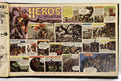 Lot 153 - HEROS OF THE SPARTAN COMIC STRIPS.