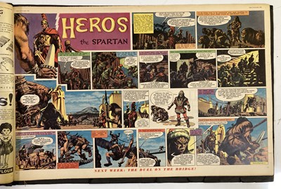 Lot 153 - HEROS OF THE SPARTAN COMIC STRIPS.