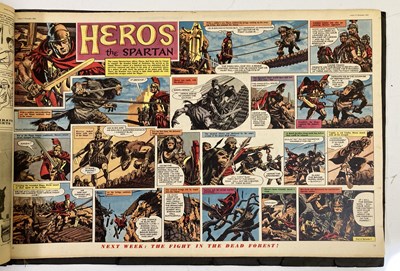 Lot 153 - HEROS OF THE SPARTAN COMIC STRIPS.