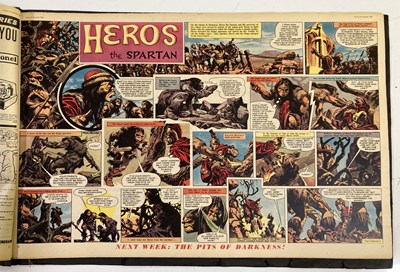 Lot 153 - HEROS OF THE SPARTAN COMIC STRIPS.