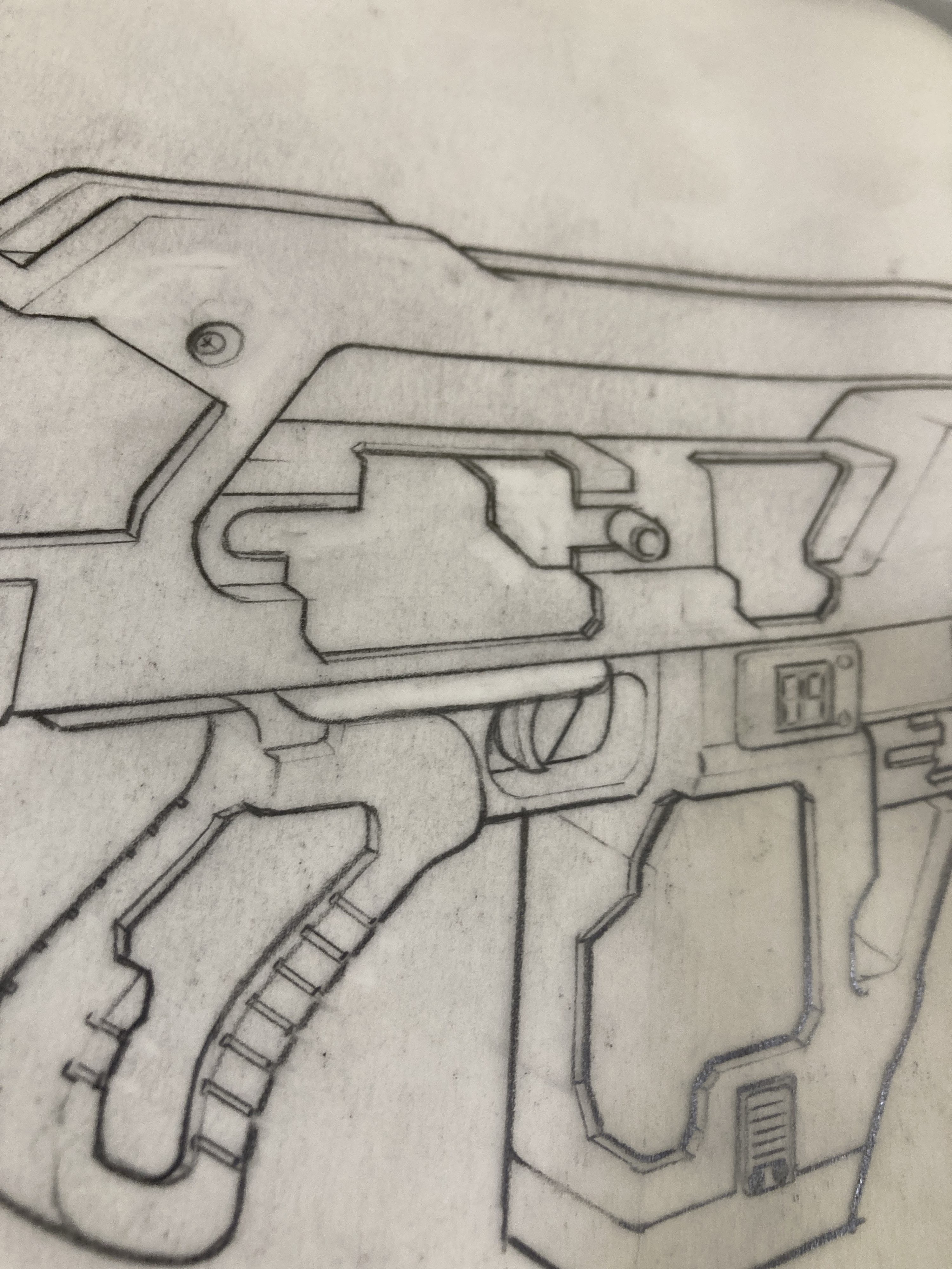 ray gun mark 2 drawing