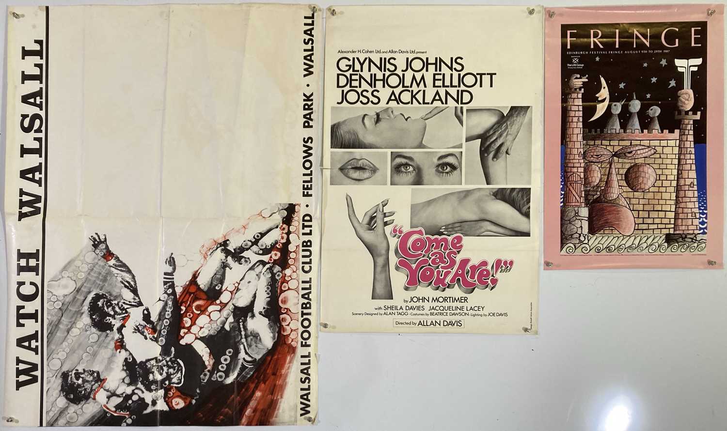 Lot 338 - THEATRE POSTER COLLECTION.