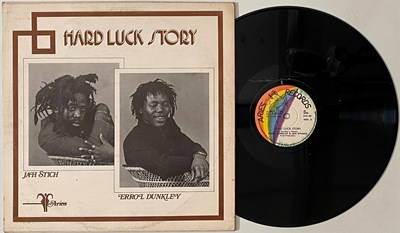 Lot 39 - ERROL DUNKLEY / JAH STITCH - HARD LUCK STORY 12" (ARI001)