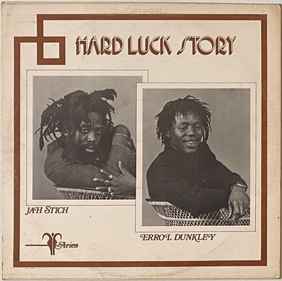 Lot 39 - ERROL DUNKLEY / JAH STITCH - HARD LUCK STORY 12" (ARI001)
