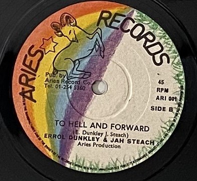 Lot 39 - ERROL DUNKLEY / JAH STITCH - HARD LUCK STORY 12" (ARI001)