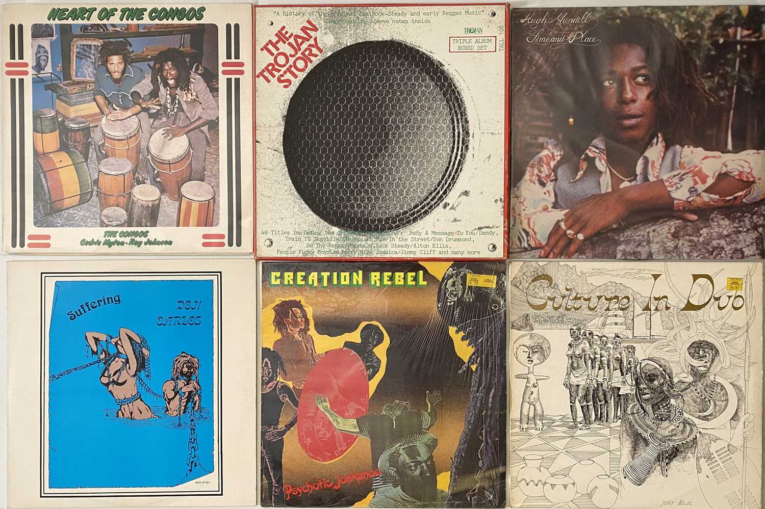 Lot 40 - REGGAE (ROOTS/DUB) - LP PACK