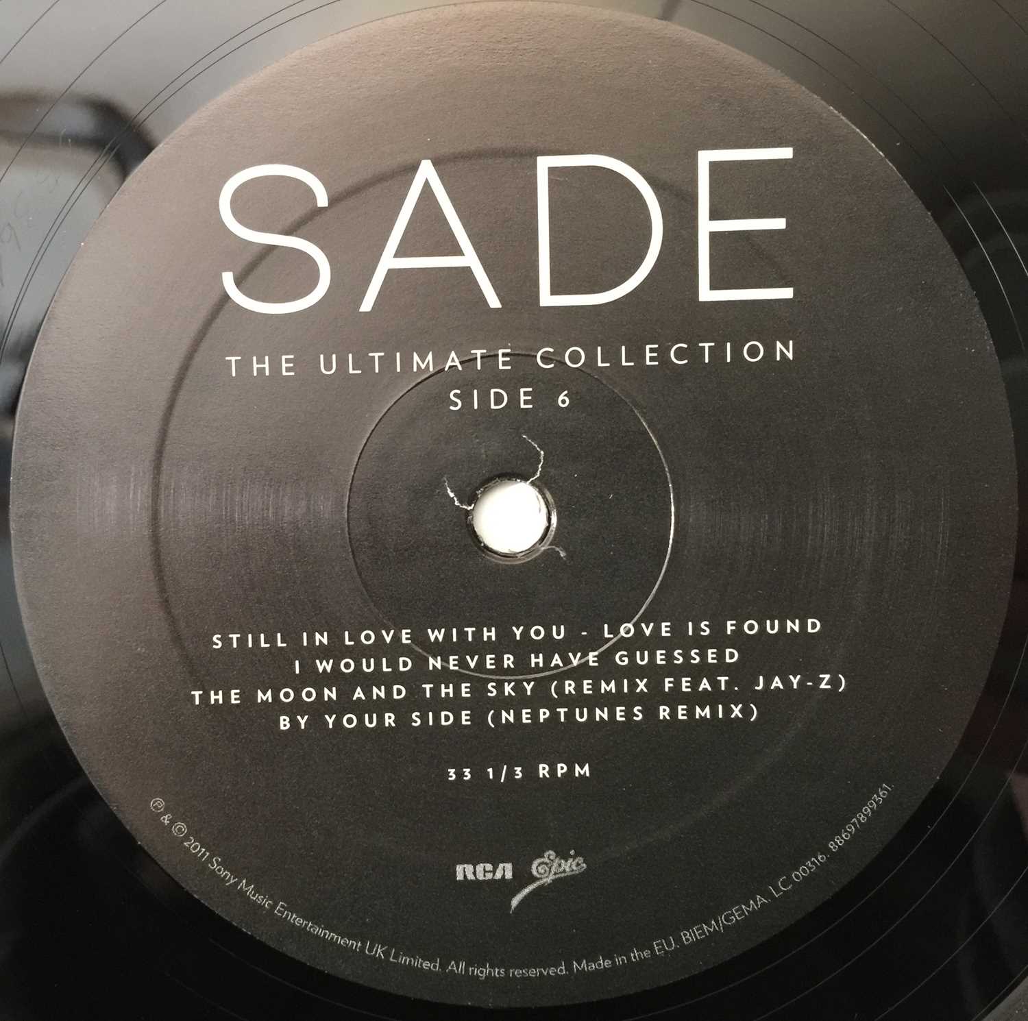 Sade Lp Collection Lot 104 - SADE - THE ULTIMATE COLLECTION (TRIPLE LP