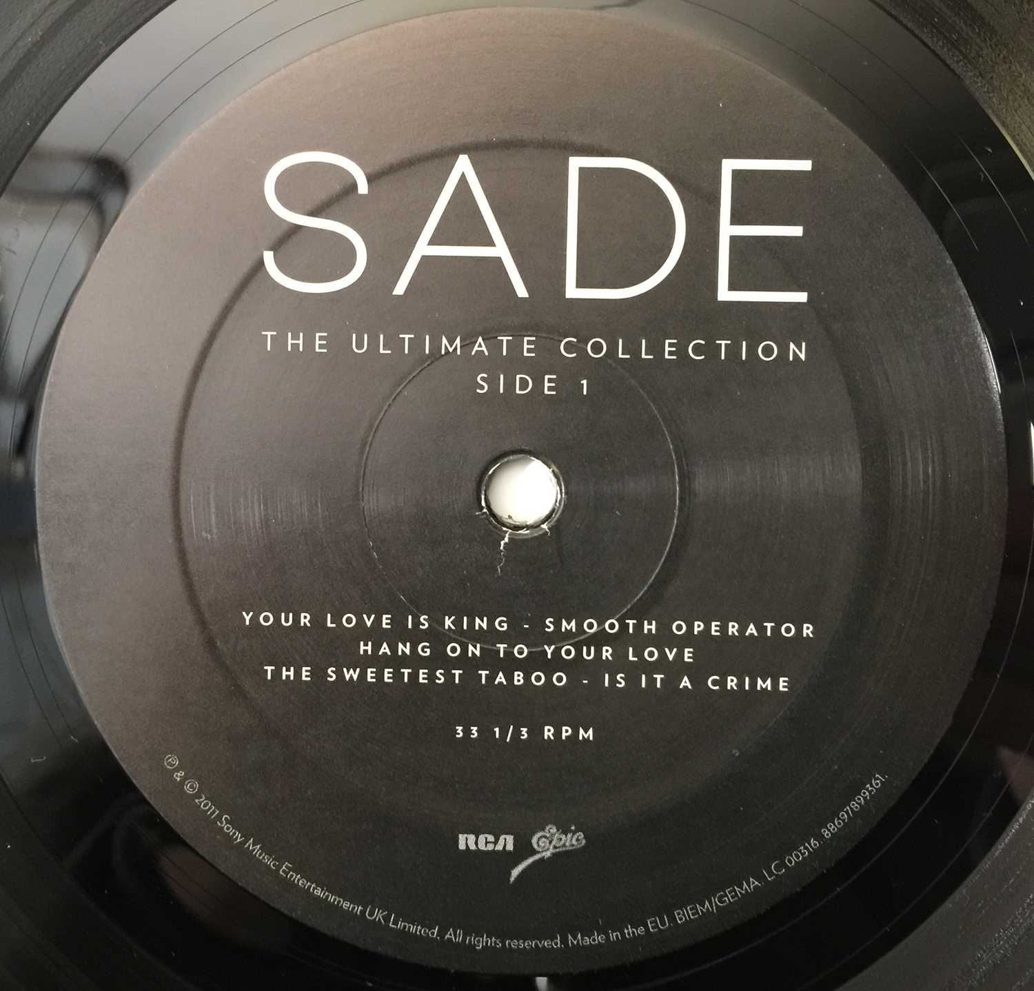 Sade Lp Collection Lot 104 - SADE - THE ULTIMATE COLLECTION (TRIPLE LP
