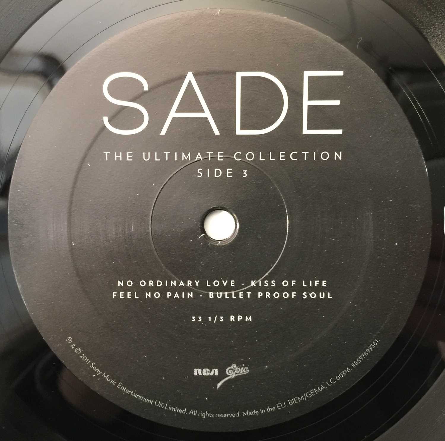 Sade Lp Collection Lot 104 - SADE - THE ULTIMATE COLLECTION (TRIPLE LP