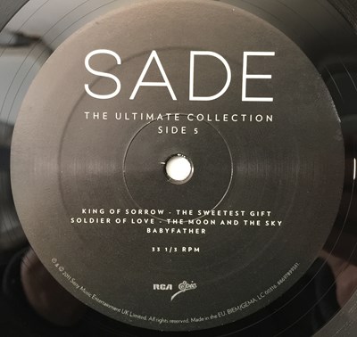 Lot 104 - SADE - THE ULTIMATE COLLECTION (TRIPLE LP SET - 88697899361)