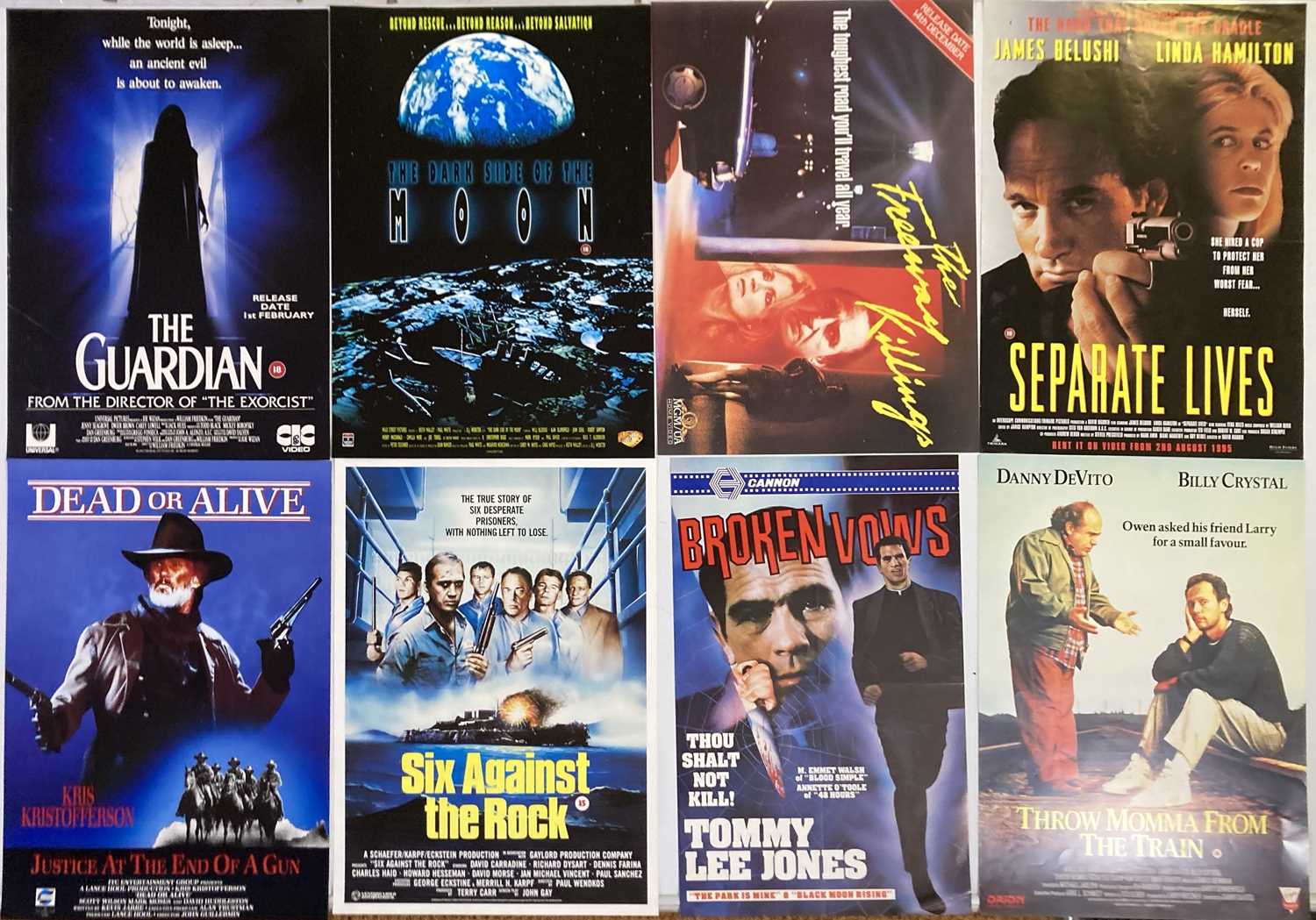 Lot 330 - VIDEO RELEASE POSTERS - LARGE COLLECTION OF.