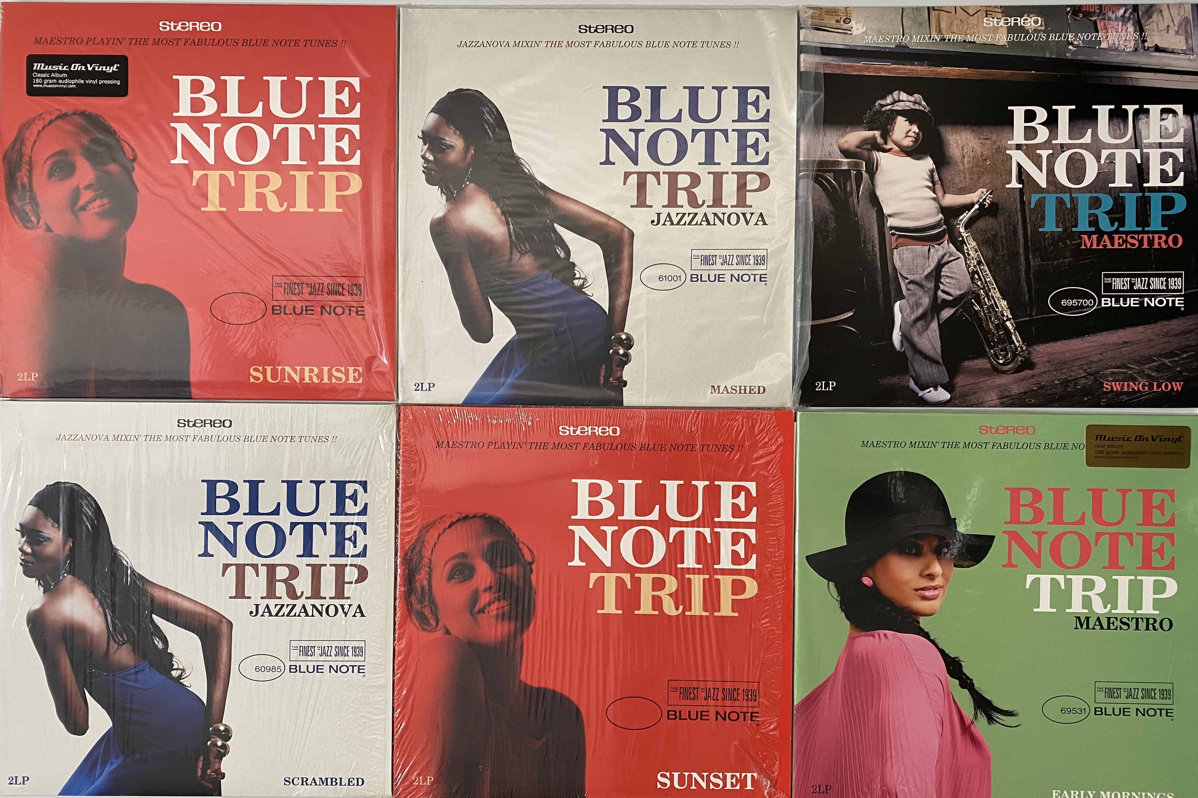 Blue Note Lp Lot 111 - BLUE NOTE - TRIP SERIES LP COLLECTION