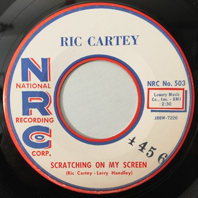 Lot 66 - RIC CARTEY - SCRATCHING ON MY SCREEN / MY HEART BELONGS TO YOU (NRC No. 503)