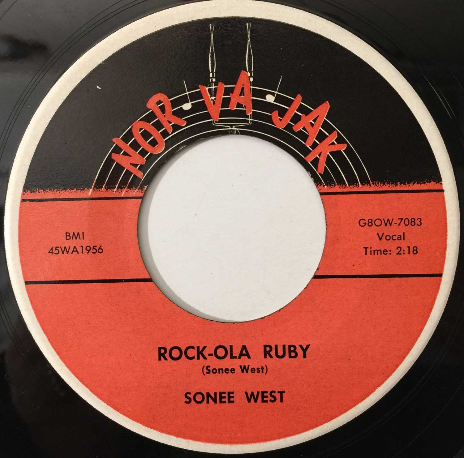 Lot 68 - SONEE WEST - ROCK-OLA RUBY / SWEET ROCKIN' BABY (45WA1956)