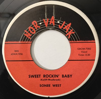 Lot 68 - SONEE WEST - ROCK-OLA RUBY / SWEET ROCKIN' BABY (45WA1956)