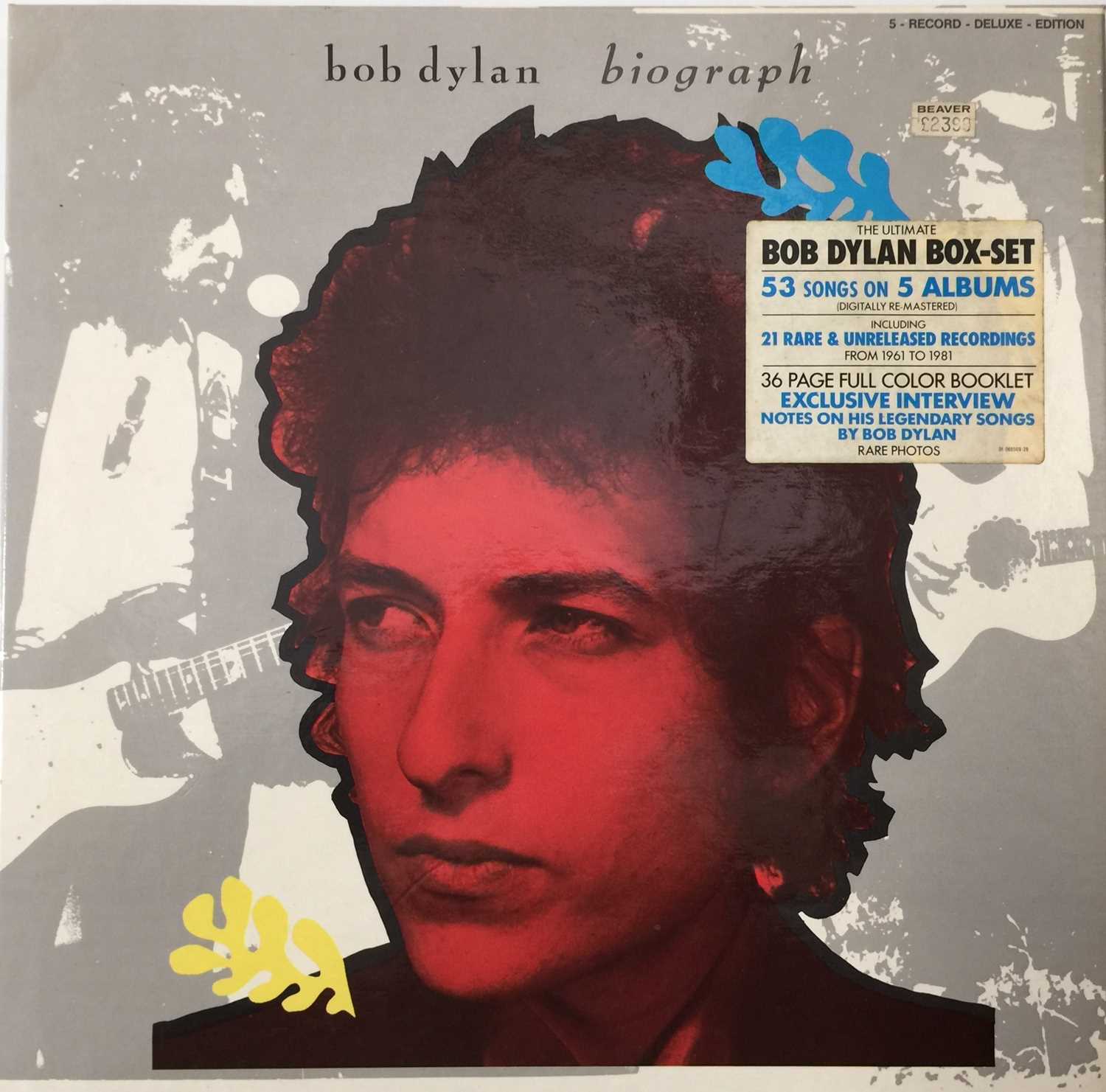 Lot 124 BOB DYLAN BLIND BOY GRUNT/BIOGRAPH LPs
