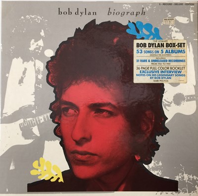 Lot 124 - BOB DYLAN - BLIND BOY GRUNT/BIOGRAPH LPs