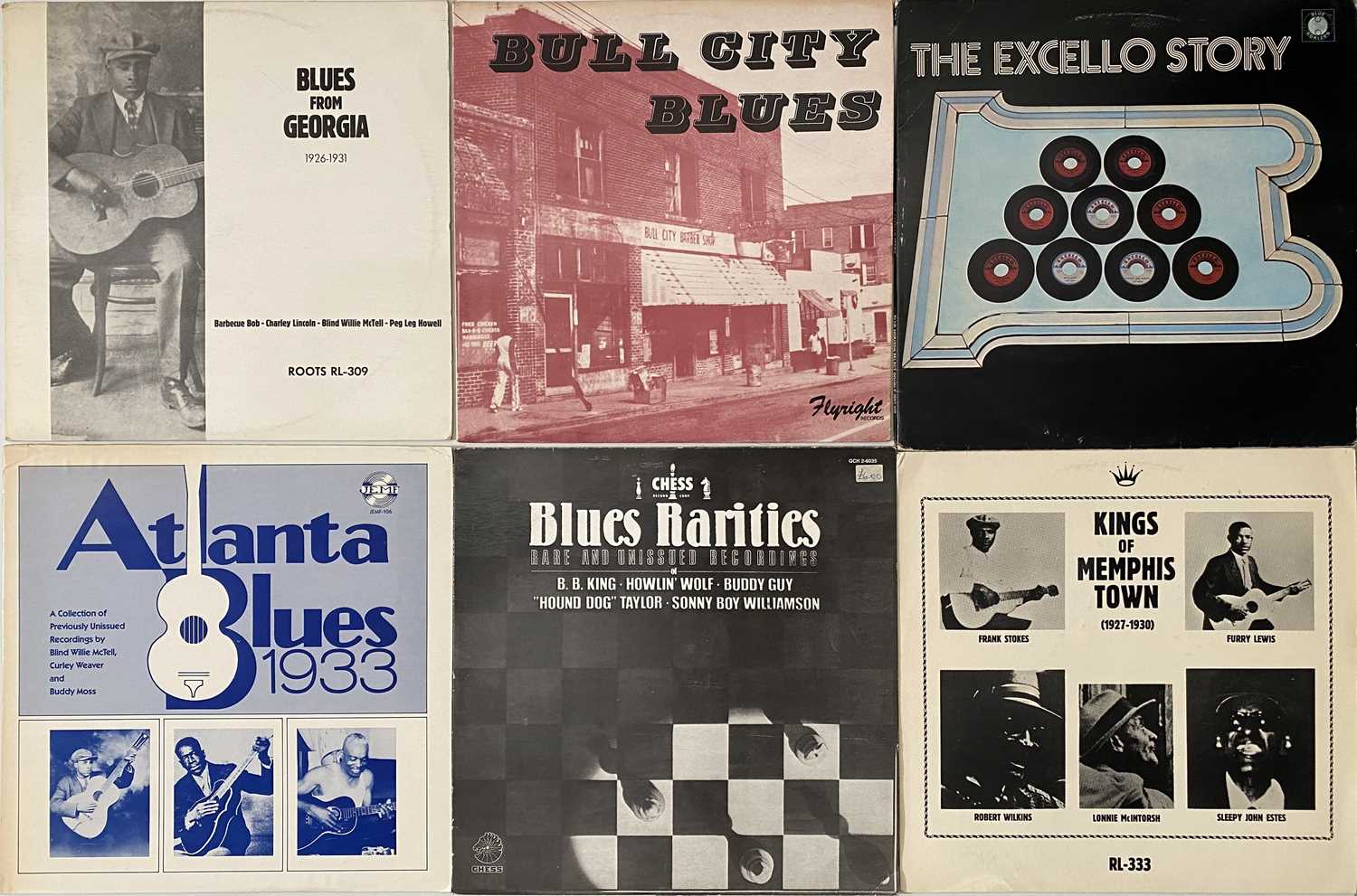 Lot 121 - BLUES COMPILATIONS - LP COLLECTION