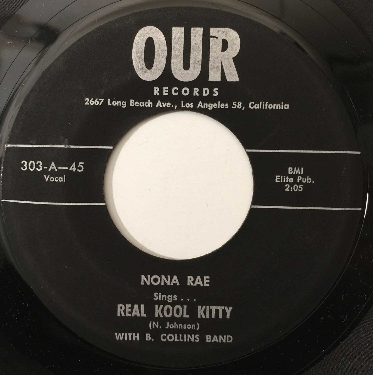 Lot 85 - NONA RAE - REAL KOOL KITTY (OUR RECORDS - 303-45)