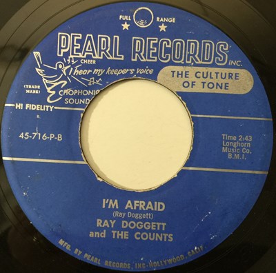 Lot 88 - RAY DOGGETT & THE COUNTS - NO DOUBT ABOUT IT / I'M AFRAID (45-716-P)