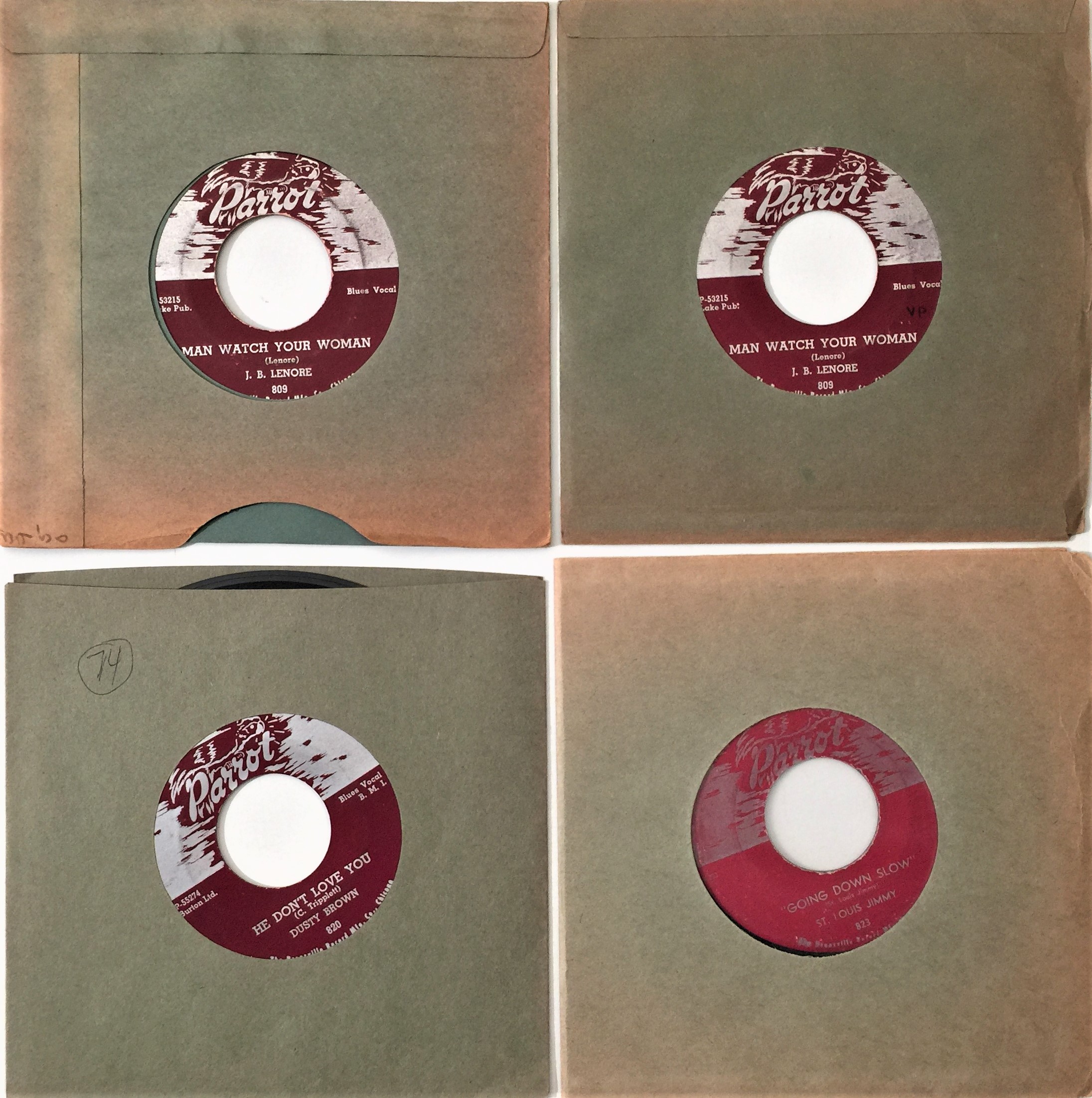 Lot 97 - PARROT RECORDS - 7