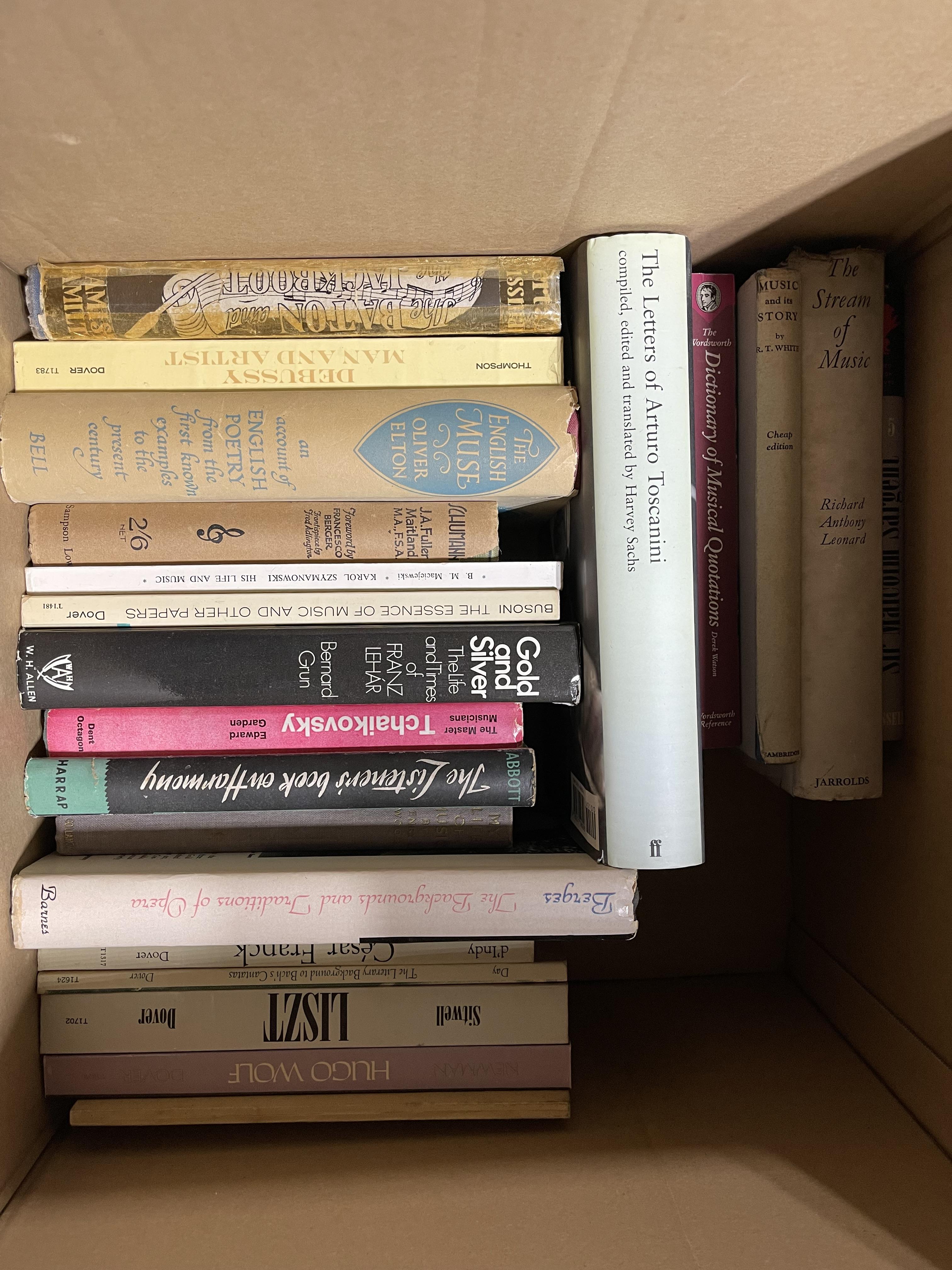 Lot 58 classical music book archive 