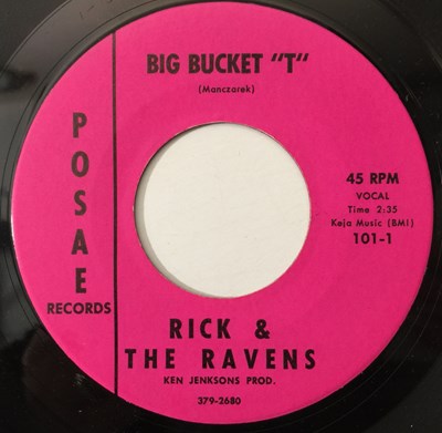 Lot 108 - RICK & RAVENS - BIG BUCKET "T" / RAMPAGE (POSAE RECORDS 379-2680)