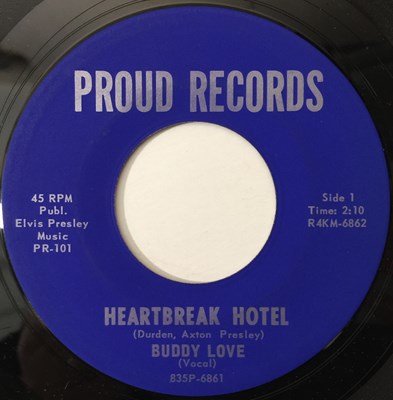 Lot 110 - BUDDY LOVE - HEARTBREAK HOTEL / HIGH SCHOOL DAYS (835P-6861)