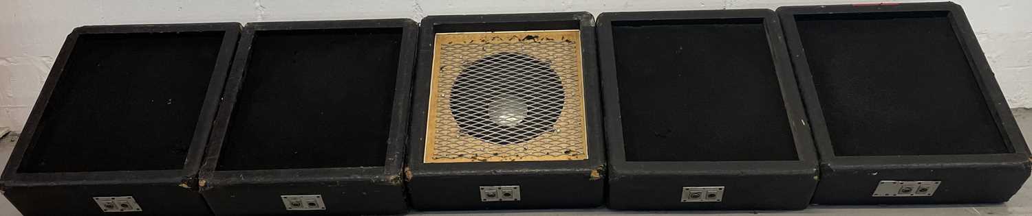 Lot 5 - STRAWBERRY STUDIOS - STRAWBERRY RENTALS COLLECTION - WEDGE MONITORS.