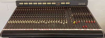 Lot 13 - STRAWBERRY STUDIOS - STRAWBERRY RENTALS COLLECTION - SOUNDCRAFT SERIES 800B MIXING DESK.