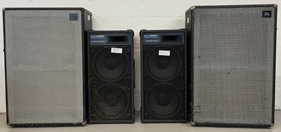 Lot 15 - STRAWBERRY STUDIOS - STRAWBERRY RENTALS COLLECTION - SPEAKERS INC LANEY / JBL.