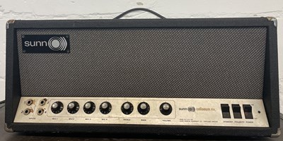 Lot 35 - STRAWBERRY STUDIOS - STRAWBERRY RENTALS COLLECTION - SUNN COLISEUM PA AMPLIFIER.