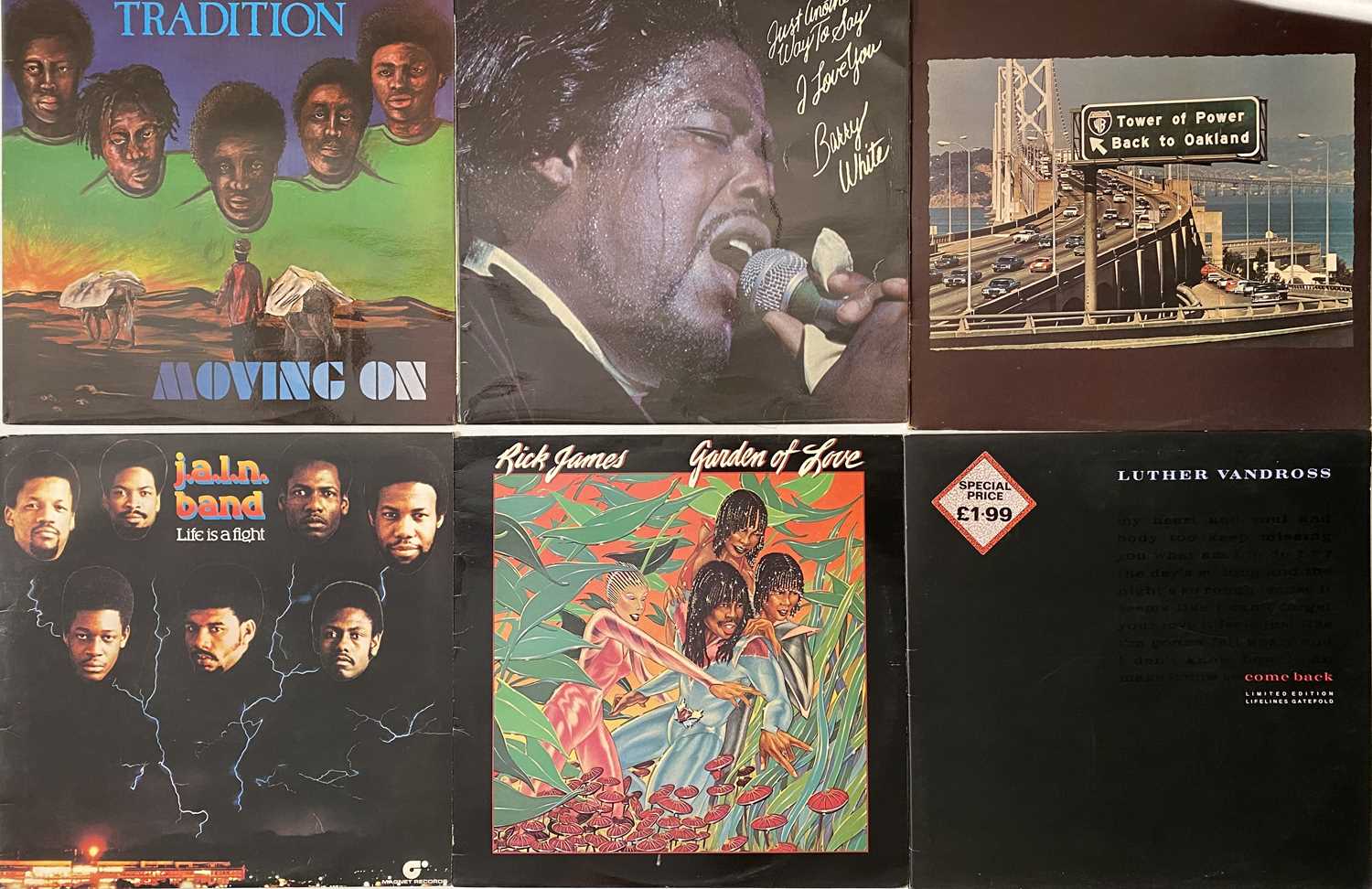 Lot 132 - SOUL/ BLUES/ DISCO - LP/ 12