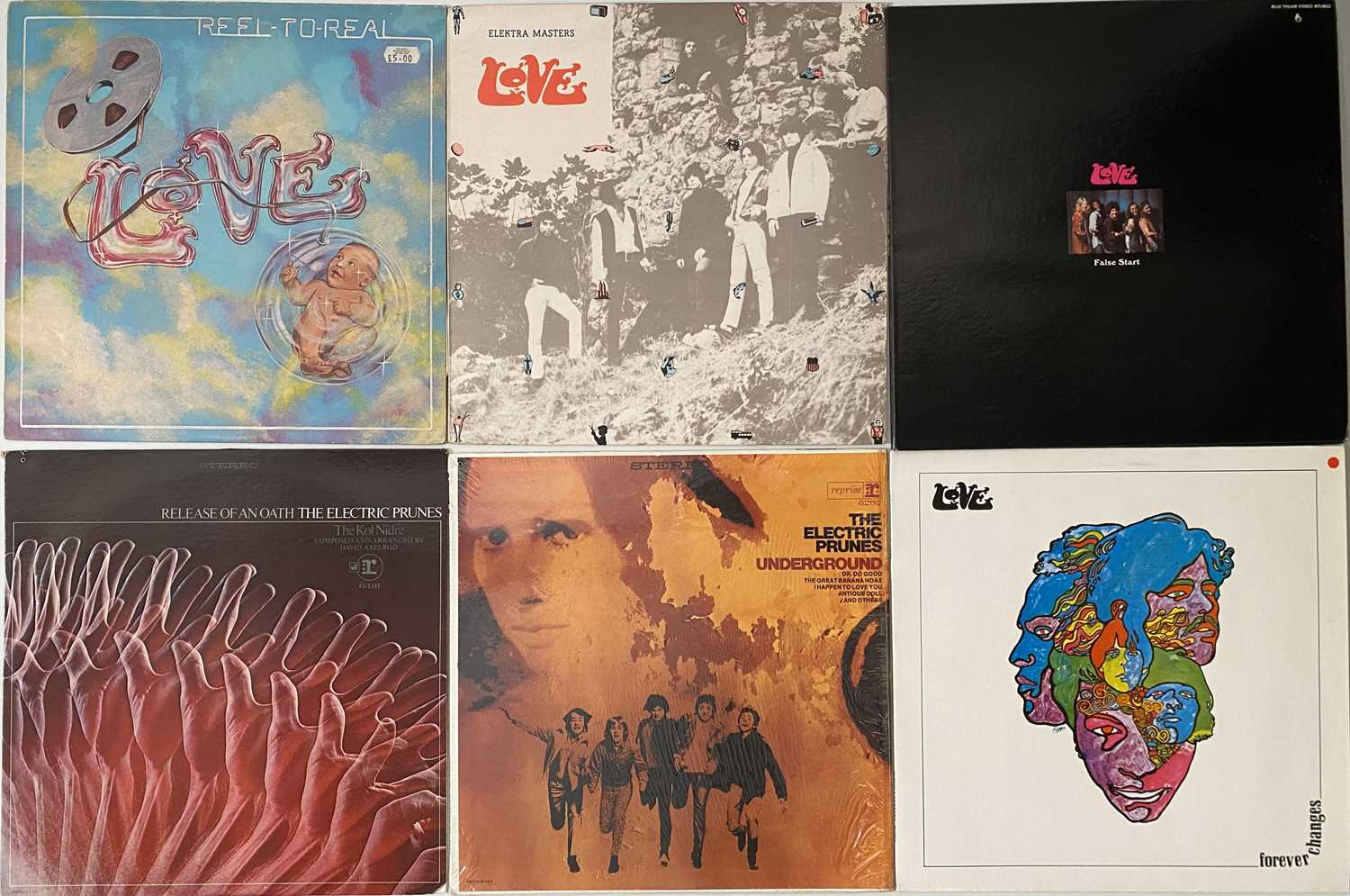 Lot 68 - US ARTISTS - CLASSIC/ PSYCH ROCK LPs