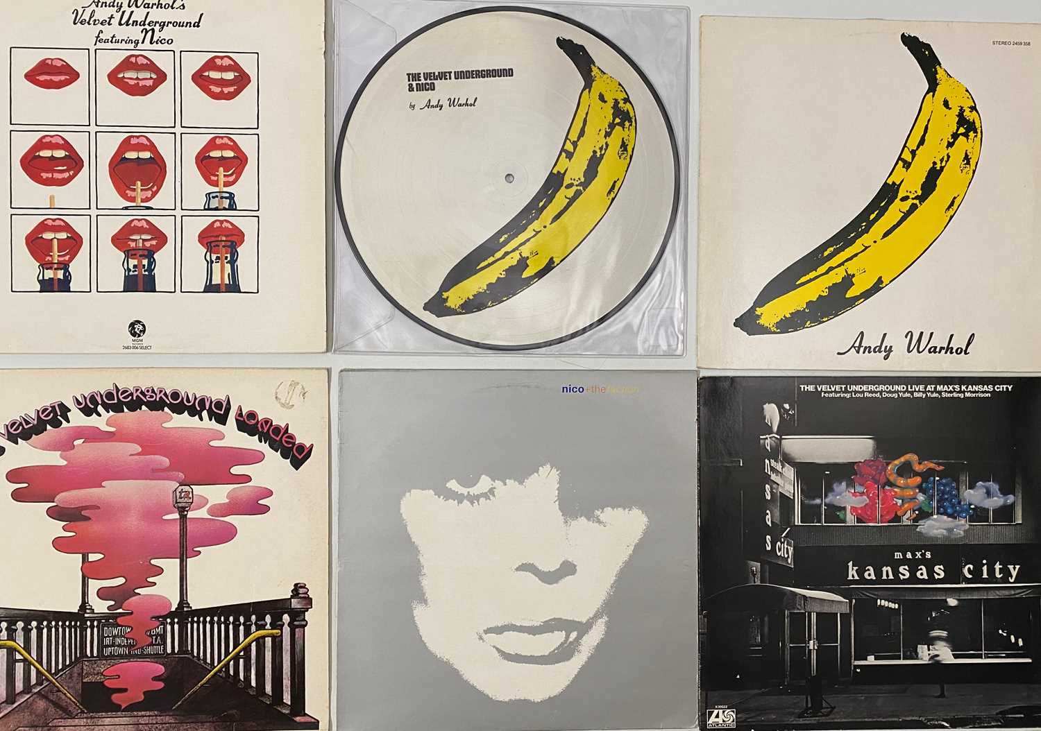 Lot 78 - THE VELVET UNDERGROUND AND RELATED- LP PACK