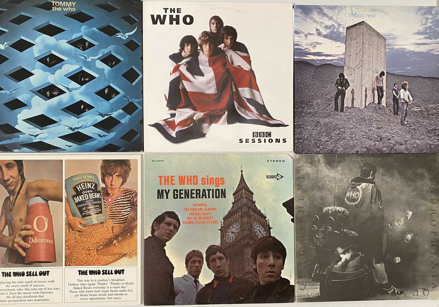 Lot 80 - THE WHO - LP COLLECTION