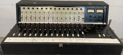 Lot 47 - STRAWBERRY STUDIOS - STRAWBERRY RENTALS COLLECTION - A DIY MIXING DESK IN FLIGHT CASE.