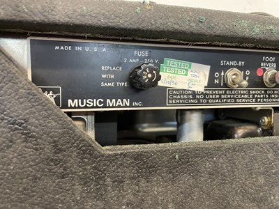 Lot 53 - STRAWBERRY STUDIOS - STRAWBERRY RENTALS COLLECTION - 10CC USED MUSIC MAN 212 HD AMPLIFIER.