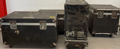 Lot 55 - STRAWBERRY STUDIOS - STRAWBERRY RENTALS COLLECTION - SPARES AND PARTS IN FLIGHT CASES.